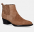Guess WYNIE Γυναικεία Chelsea Μποτάκια FLTWYISUE10-TAN Καστόρι, Καφέ, Χαμηλό Χοντρό Τακούνι 4,5 cm