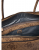 Guess Kiera TWOB9732024-LTL Γυναικεία Τσάντα Shopper Ανοιχτό Καφέ με Μονόγραμμα, 43x28x15 cm