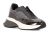 Pinko Ariel 19 Γυναικεία Sneakers SS0097T041-KZ7 Γκρι από Δέρμα & Ύφασμα με Καπιτονέ Σχέδιο
