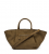 Guess Allegra HWSG2237060-OLV Γυναικεία Τσάντα Χειρός Χακί από Απομίμηση Suede με Αποσπώμενο Ρυθμιζόμενο Λουράκι