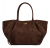 Guess Γυναικεία Τσάντα Ώμου HWSG2237230-ESP Καφέ, Μεγάλη, Χωράει A4