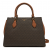 Michael Kors Γυναικεία Τσάντα Ώμου 30F2G6AS3B-1335 Καφέ/Acorn, με Φερμουάρ και Ρυθμιζόμενο Λουράκι, 35x24,5x13 cm