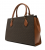 Michael Kors Γυναικεία Τσάντα Ώμου 30F2G6AS3B-1335 Καφέ/Acorn, με Φερμουάρ και Ρυθμιζόμενο Λουράκι, 35x24,5x13 cm