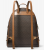 Michael Kors Rhea Large Logo Backpack 35F5G04B2B-0200 Καφέ, Γυναικείο Σακίδιο Πλάτης με Monogram