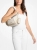 Michael Kors Merritt Medium Signature Logo Convertible Shoulder Bag 35R6G0WS8B-0150 Γυναικεία Τσάντα Ώμου Vanilla
