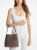 Michael Kors Carson Medium Signature Logo Convertible Bucket Crossbody Bag 35R6G2ZS6B-0200 Καφέ Γυναικεία Τσάντα Ώμου / Χιαστί