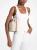 Michael Kors Carson Medium Signature Logo Convertible Bucket Crossbody Bag 35R6G2ZS6B-0150 Vanilla