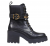 PINKO Altea 01 SD0549P001-Z99 Γυναικεία Δερμάτινα Μποτάκια Μαύρα