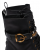 PINKO Altea 01 SD0549P001-Z99 Γυναικεία Δερμάτινα Μποτάκια Μαύρα