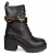 PINKO Altea 01 SD0549P001-Z99 Γυναικεία Δερμάτινα Μποτάκια Μαύρα