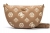 Guess HWPG9314710 taupe logo Γυναικεία Τσάντα Ώμου Καφέ