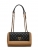 Guess Γυναικεία Τσάντα Χιαστί HWQA93 28210 natural/black Μαύρη