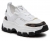 Guess FL8BYDSMF12-WHIBR Γυναικεία Sneakers Λευκά