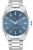 Ανδρικό Ρολόι Tommy Hilfiger 1710670, Quartz, 43mm, Ανοξείδωτο Ατσάλι, Μπλε Καντράν, Μπρασελέ, 5 ATM