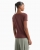 Emporio Armani Armani 6DTT19TJQCZ1755 Γυναικείο T-shirt Καφέ