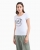 Emporio Armani 6DTT20TJQCZ1100 Γυναικείο T-shirt Λευκό