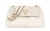 Guess HWQF9352210-STONE Γυναικεία Τσάντα Ώμου Λευκή