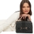 Guess HWSG9500200-CLO Γυναικεία Τσάντα Ώμου Γκρι
