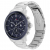 Tommy Hilfiger Henry 1710684 Ανδρικό Ρολόι Quartz με Ασημί Ανοξείδωτο Μπρασελέ και Μπλε Καντράν 43mm