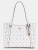 Guess HWEQG951023-CRG Γυναικεία Τσάντα Tote Χειρός Λευκή