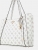 Guess HWEQG951023-CRG Γυναικεία Τσάντα Tote Χειρός Λευκή