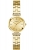  Guess Ρολόι GW0762L2 με Χρυσό Μεταλλικό Μπρασελέ