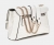 Guess HWCG9527210-WHI Γυναικεία Τσάντα Ώμου Άσπρη