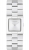 Calvin Klein Meridian 25100088 Γυναικείο Ρολόι Quartz με Ανοξείδωτο Ατσάλι και Ασημί Καντράν 22 mm
