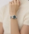 Guess GW0930L1 Γυναικείο Ρολόι με Λευκό Μεταλλικό Μπρασελέ