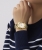 Guess GW0934L2 Γυναικείο Ρολόι με Χρυσό Μεταλλικό Μπρασελέ