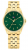 Tommy Hilfiger Jade 1782799 Γυναικείο Ρολόι Μπαταρίας με Χρυσό Μπρασελέ Ανοξείδωτου Ατσαλιού 29mm Πράσινο Καντράν