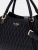 Guess HWQG8122220-BLA Γυναικεία Τσάντα Χειρός Μαύρη