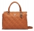 Guess HWQL9658060-CAR Γυναικεία Τσάντα Χειρός Καφέ
