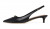 Guess FLTJESLEA05-BLACK Jessah Black Γυναικείες Δερμάτινες Γόβες Slingback Μαύρες