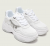 Γυναικεία Sneakers Guess FLPHARELE12-WHITE Harpaa, Λευκά, Platform 4.5 cm, Με Κορδόνια, Logo Charms Chain
