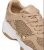 Γυναικεία Sneakers Guess Harpaa FLPHARELE12-OAT, Μπεζ, Οικολογικό Δέρμα & Ύφασμα, Platform, Casual Athleisure Style