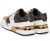 Γυναικεία Sneakers Guess FLFMICFAL12-BEIBR Mickay, Λευκό/Καφέ, Running Style, 4G Logo, Platform 4.7 cm, Με Κορδόνια