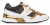 Γυναικεία Sneakers Guess FLFMICFAL12-BEIBR Mickay, Λευκό/Καφέ, Running Style, 4G Logo, Platform 4.7 cm, Με Κορδόνια