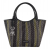 Γυναικεία Τσάντα Tote Emporio Armani EW001009AF12768-FC145, Μαύρο/Γκρι, Polyester & Βαμβάκι, 49 x 43 x 18 cm
