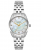 Γυναικείο Ρολόι Breeze Ocealis Crystals 612611.1, Μπαταρίας, 30mm, Ανοξείδωτο Ατσάλι, Ασημί Μπρασελέ, Λευκό Καντράν, 10 ATM