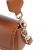 Valentino VBS9W909-089 Γυναικεία Τσάντα Ώμου Καφέ Sienna από Οικολογικό Δέρμα με Ρυθμιζόμενο Λουράκι