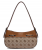Guess Melinda Logo HWJP9902170-LTL Γυναικεία Τσάντα Ώμου, Latte Logo, Οικολογικό Δέρμα