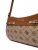 Guess Melinda Logo HWJP9902170-LTL Γυναικεία Τσάντα Ώμου, Latte Logo, Οικολογικό Δέρμα