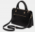 Guess Dita HWPD7602060-BLO Γυναικεία Τσάντα Χειρός, Μαύρη, Οικολογικό Δέρμα, Με Ρυθμιζόμενο Λουράκι