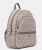 Guess Manhattan HWSG7118330-TAUPE Γυναικείο Σακίδιο Πλάτης, Μπεζ, Οικολογικό Δέρμα, Διπλό Φερμουάρ