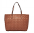 Guess Sandria HWWG8418230-CAR Γυναικεία Τσάντα Tote, Καραμέλα, Οικολογικό Δέρμα, Κλείσιμο με Φερμουάρ