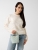 Guess Giully HWBQ9673760-LIS Γυναικεία Τσάντα Χειρός & Ώμου, Οικολογικό Δέρμα, Με Λογότυπο, Χρυσές Μεταλλικές Λεπτομέρειες