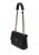Guess Giully II HWQG9673200-BLA Γυναικεία Τσάντα Ώμου, Μαύρη, Καπιτονέ, Οικολογικό Δέρμα